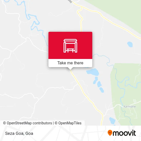 Seza Goa map