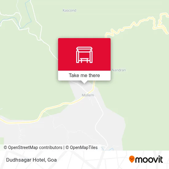 Dudhsagar Hotel map