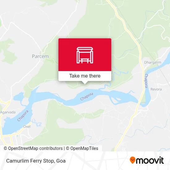 Camurlim Ferry Titha map