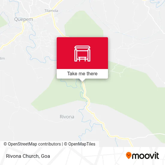 Rivona Church map