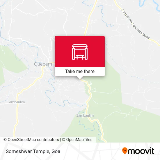 Someshwar Temple map