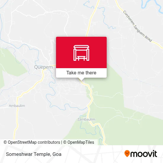 Someshwar Temple map