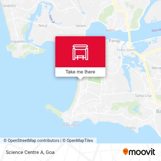 Science Centre A map