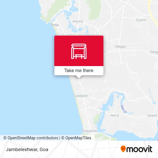 Jambeleshwar map