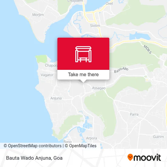 Bauta Wado Anjuna map