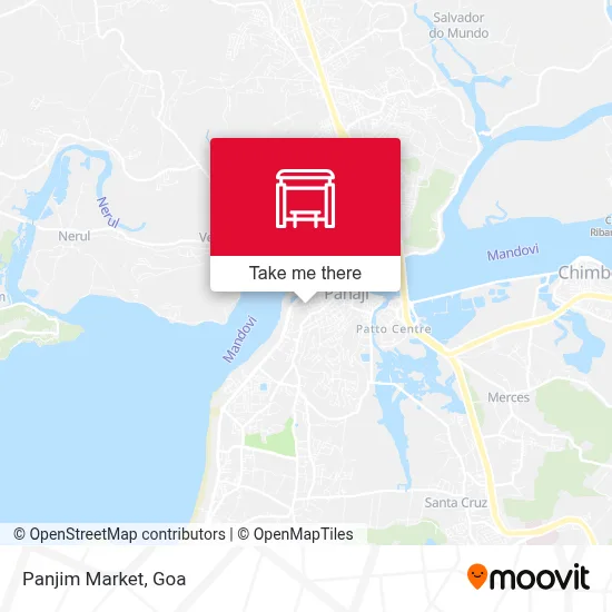 Panjim Market map
