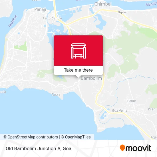 Old Bambolim Junction A map