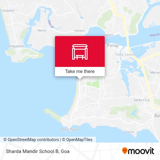 Sharda Mandir School B map