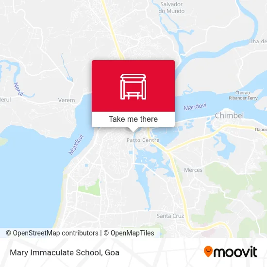 Mary Immaculate School map