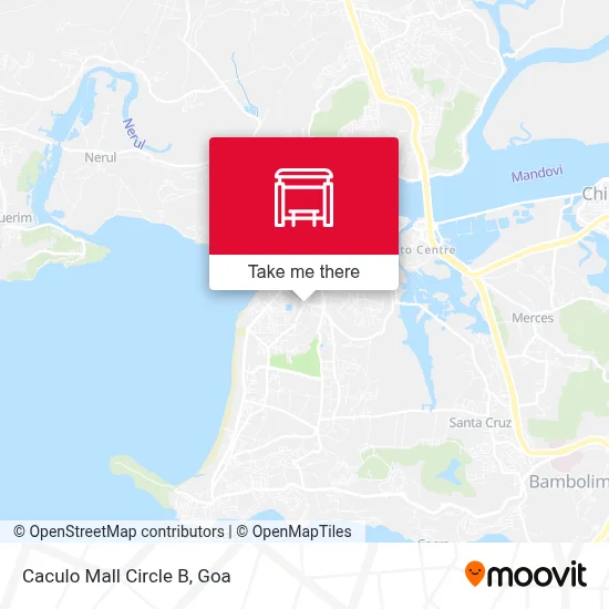 Caculo Mall Circle B map