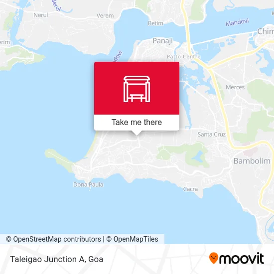 Taleigao Junction A map