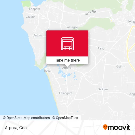 Arpora map