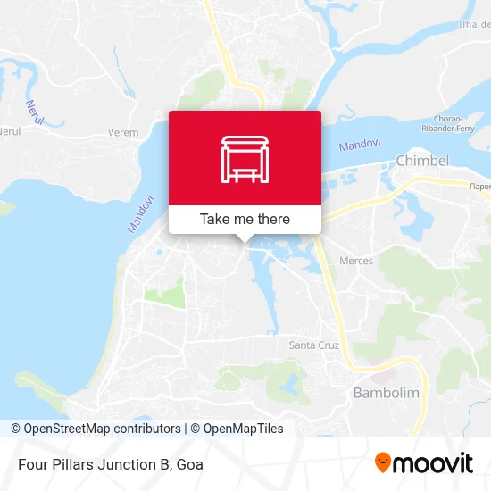 Four Pillars Junction B map