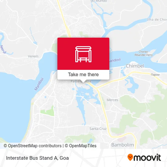 Interstate Bus Stand A map