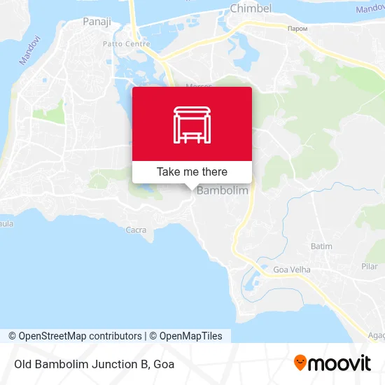 Old Bambolim Junction B map