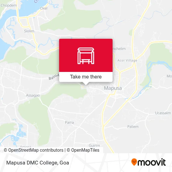 Mapusa Dmc College map