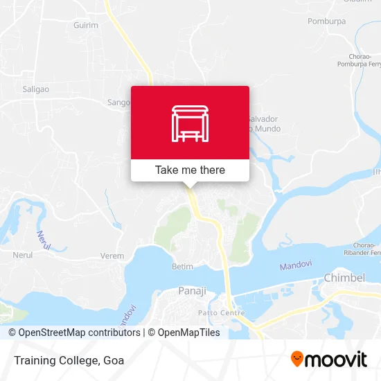 Training College map