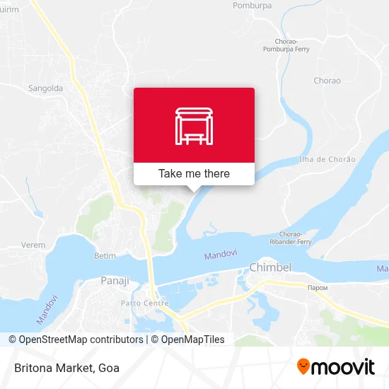 Britona Market map