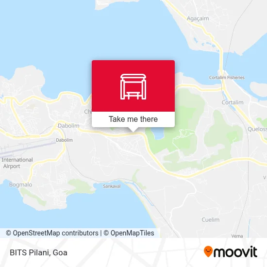 Birla Bits Pilani map