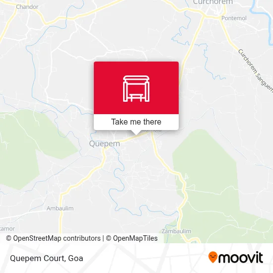 Quepem Court map