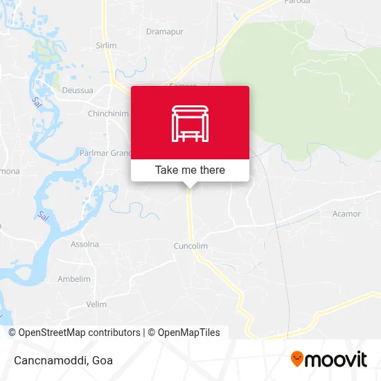 Cancnamoddi map