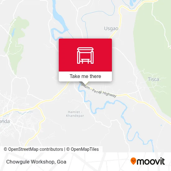 Chowgule Workshop map