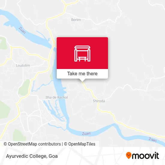 Ayuvedic College map