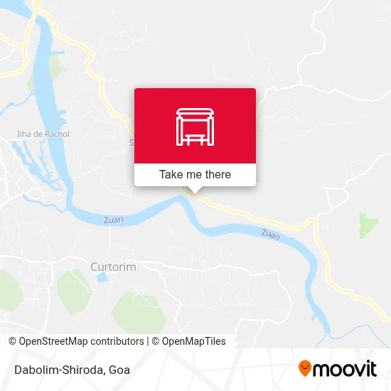 Dabolim-Shiroda map