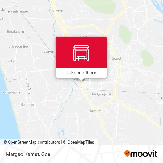 Margao Kamat map
