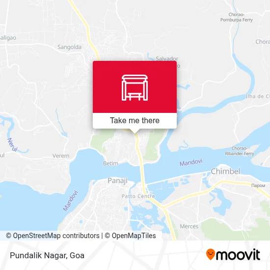 Pundalik Nagar map