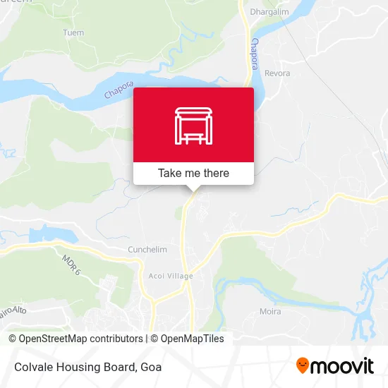 Colvale Housing Board map