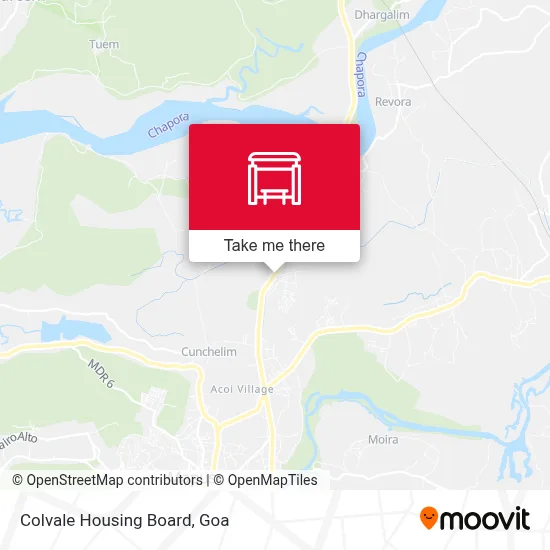 Colvale Housing Board map