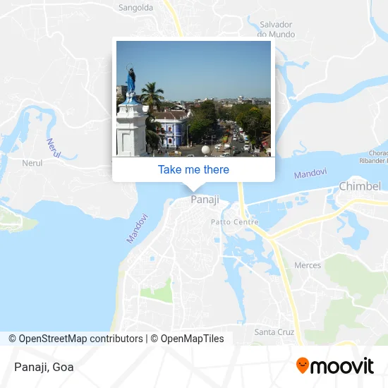 Panaji map