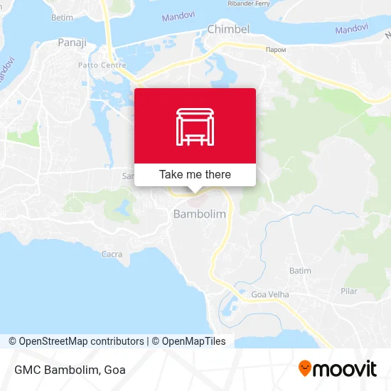 Gmc Bambolim map