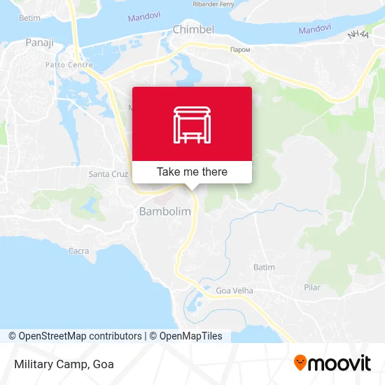 Military Camp map