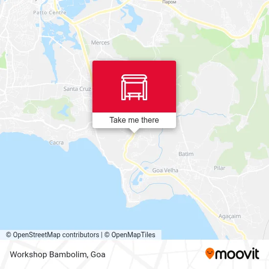 Workshop Bambolim map