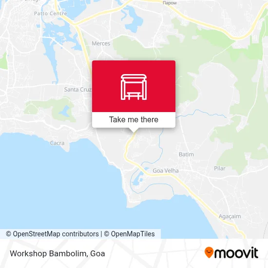 Workshop Bambolim map