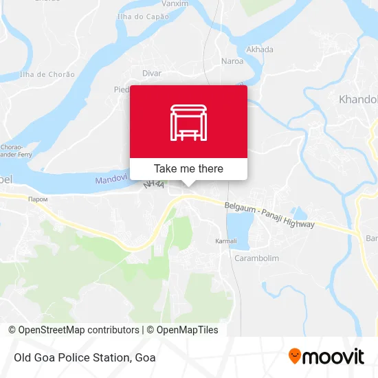 Old Goa Police Station map