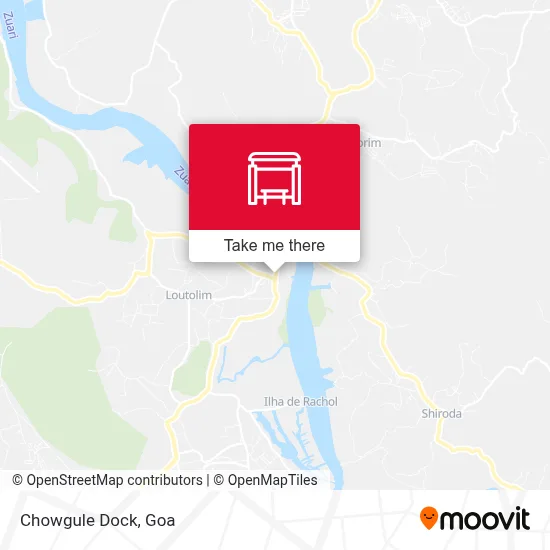 Chowgule Dock map