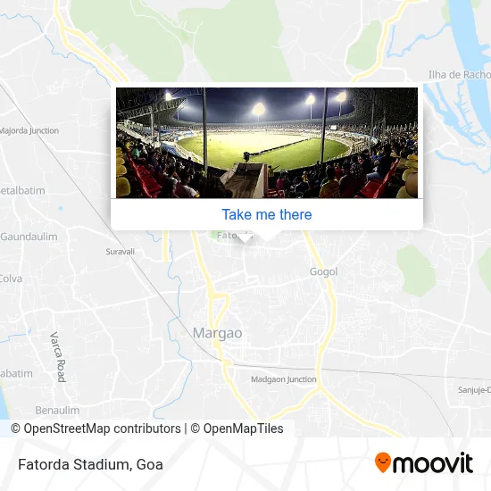 Fatorda Stadium map
