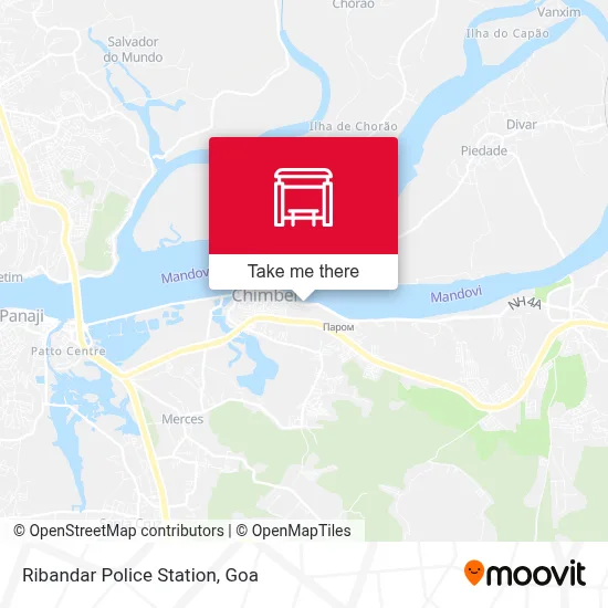 Ribandar Police Sation map