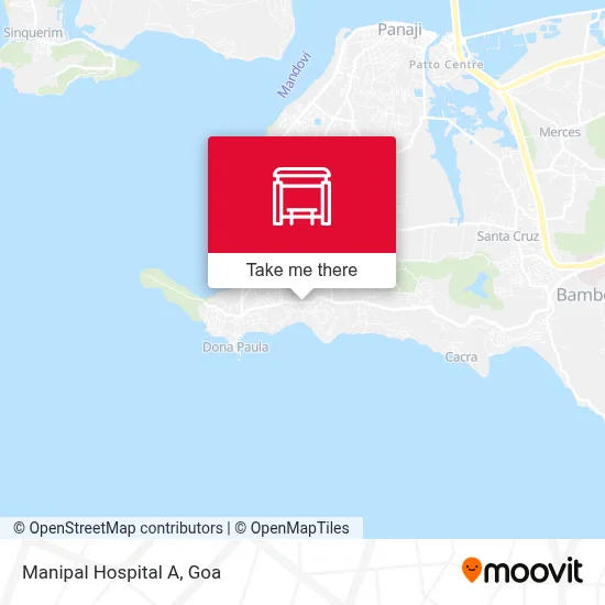 Manipal Hospital A map