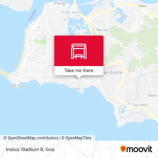 Indoor Stadium B map