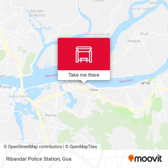 Ribandar Police Sation map