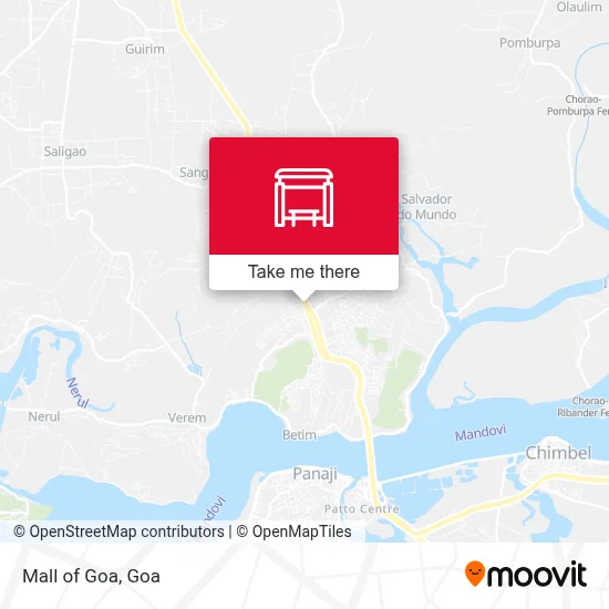 Mall De Goa map