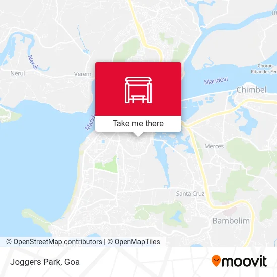 Joggers Park map