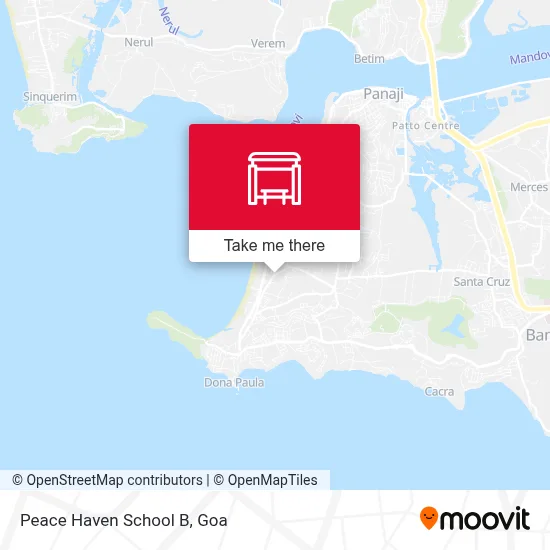 Peace Haven School B map