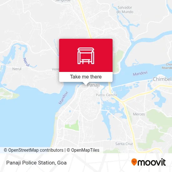 Panaji Police Station map