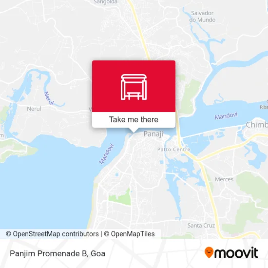 Panjim Promenade B map