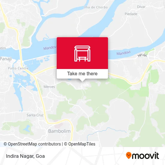 Indira Nagar map